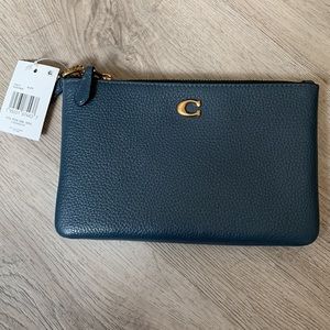 Coach Small Leather Wristlet